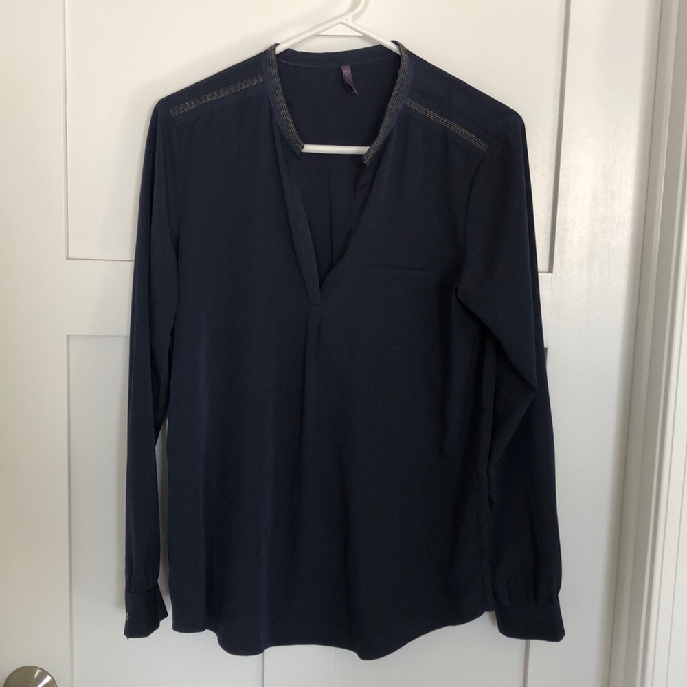 NYDJ Navy long sleeve